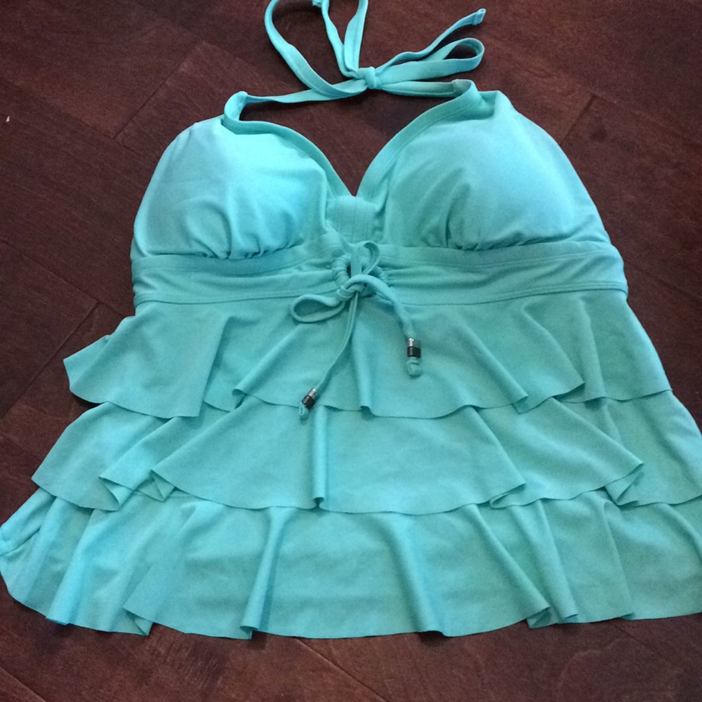 5/20 Teal swim top